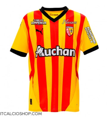 RC Lens Prima Maglia 2024-25 Manica Corta